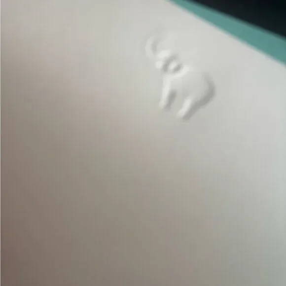 Tiffany & co post cards index cards invitations box paper collection stationary